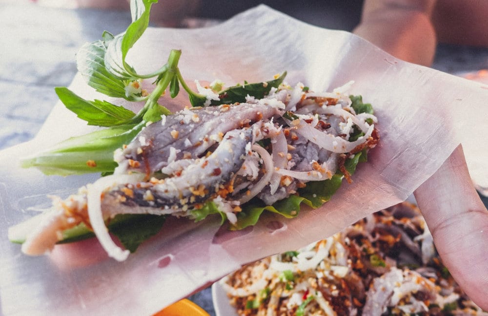 Món gỏi cá mang đến cảm giác tươi mới 